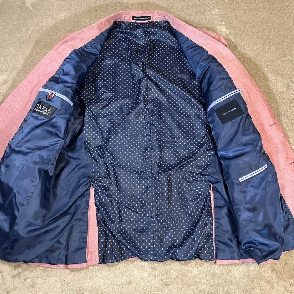Tommy Hilfiger Red Preppy Sport Coat - Picture 4 of 16